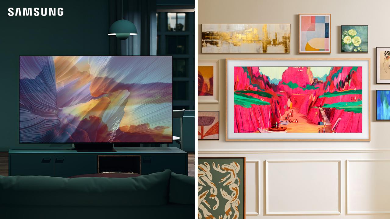 Samsung OLED S95F ja The Frame Pro